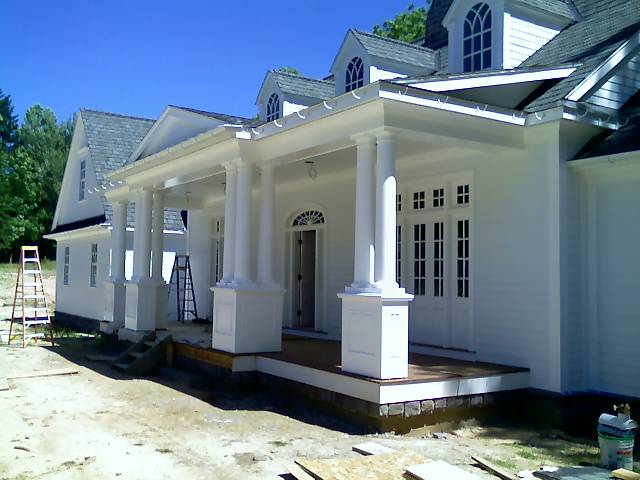 "exterior job in Pittsford, New York"